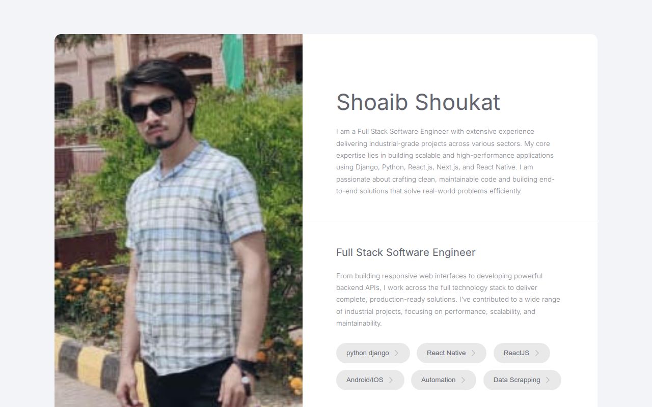 Carrd profile picture for @shoaib123